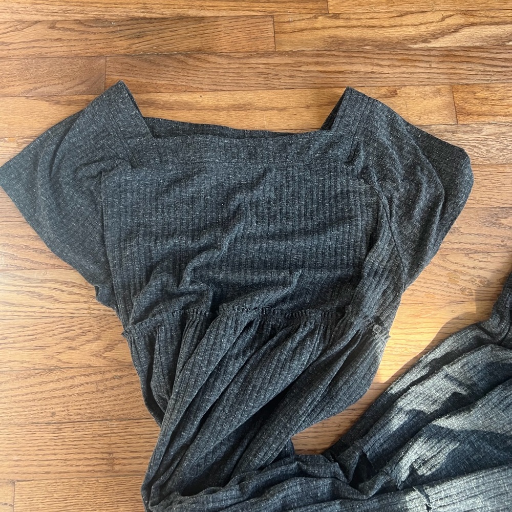 Free People Charcoal Maxi Dress - Picture 4 of 4
